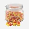 Pritchey Patio Glass Jar w/ Candy Corn